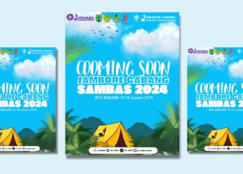 Jambore Cabang Kwarcab Sambas 2024 Digelar