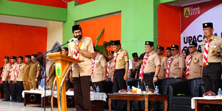 Kwarda Aceh Gelar Peringatan Hari Pramuka