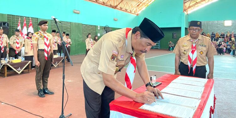 Pramuka Garuda Cilacap Siap Menjadi Generasi Penerus Bangsa Yang Berkarakter Menuju Indonesia Emas