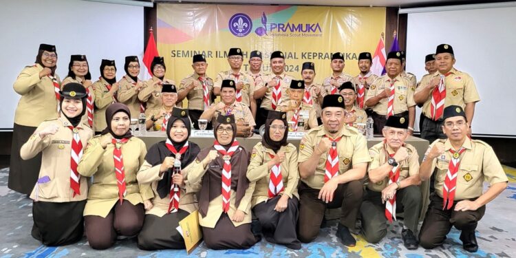 Puslitbangnas Gerakan Pramuka Laksanakan Seminar Ilmiah Nasional Kepramukaan Tahun 2024