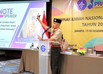 Puslitbangnas Gerakan Pramuka Laksanakan Seminar Ilmiah Nasional Kepramukaan Tahun 2024
