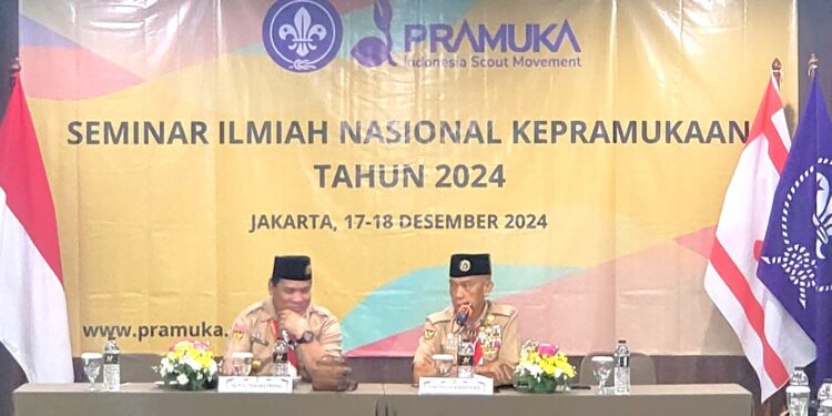 Puslitbangnas Gerakan Pramuka Laksanakan Seminar Ilmiah Nasional Kepramukaan Tahun 2024
