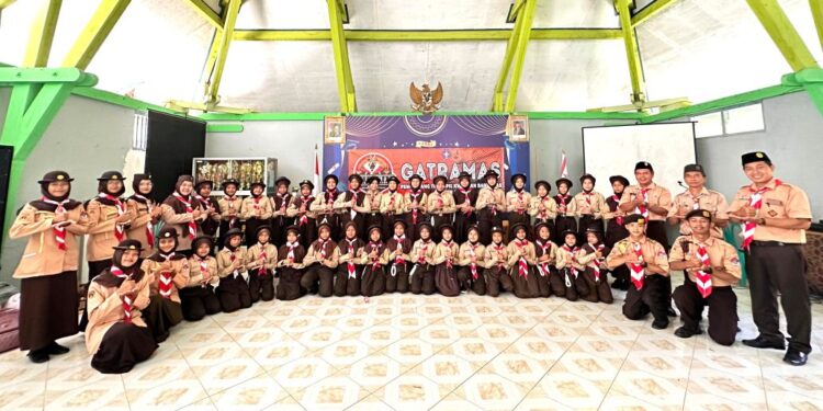 Pramuka Penggalang Kwartir Ranting Banyumas Mengikuti Gatramas