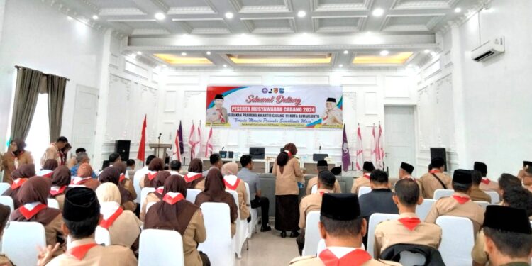 Kwarcab Pramuka Kota Sawahlunto Gelar Muscab