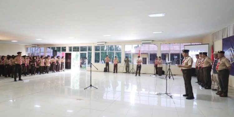 Kwarnas Gerakan Pramuka Berangkatkan 224 Peserta Jambore Nasional Malaysia