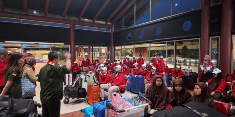 Kwarnas Gerakan Pramuka Berangkatkan 224 Peserta Jambore Nasional Malaysia