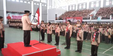 Ketua Kwarcab Purbalingga Lantik 3404 Pramuka Garuda Golongan Siaga, Penggalang, Penegak