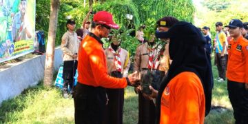 Peduli Lingkungan, Pramuka Kwarcab Grobogan Gelar Tanam Pohon dan Aksi Cabut Paku