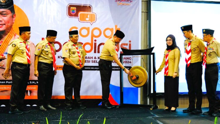 Rapat Koordinasi Kwartir Daerah dan Kwartir Cabang se-Sulawesi Selatan Tahun 2024 Resmi Dibuka oleh Dr. Adnan Purichta Ichsan, S.H., M.H.