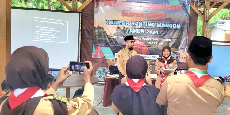 Forum Humas Kwarran Wangon Banyumas Ikuti Jurnalistik Supercamp
