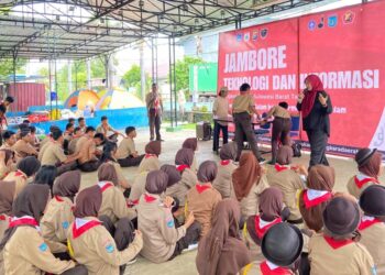 143 Orang Pramuka  Penegak Dan  Pandega Di Sulawesi Barat Mengikuti Jambore Tehnologi Dan Informatika Di Mamuju