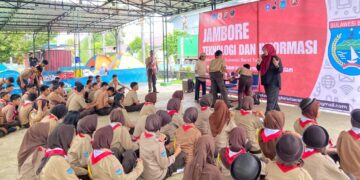 143 Orang Pramuka  Penegak Dan  Pandega Di Sulawesi Barat Mengikuti Jambore Tehnologi Dan Informatika Di Mamuju