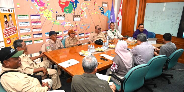 Kwarda Kaltim Perkuat Tata Kelola Organisasi Melalui Koordinasi Dengan Kwarnas