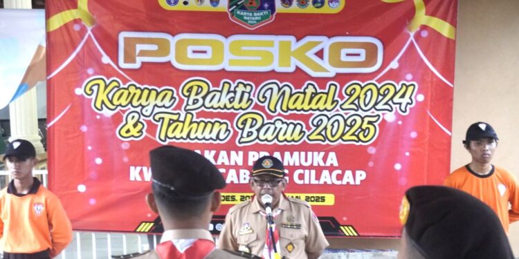 Pramuka Membawa Bukti Nyata Dalam Kehidupan Masyarakat Untuk Pengamanan Penyambutan Natal Dan Tahun Baru