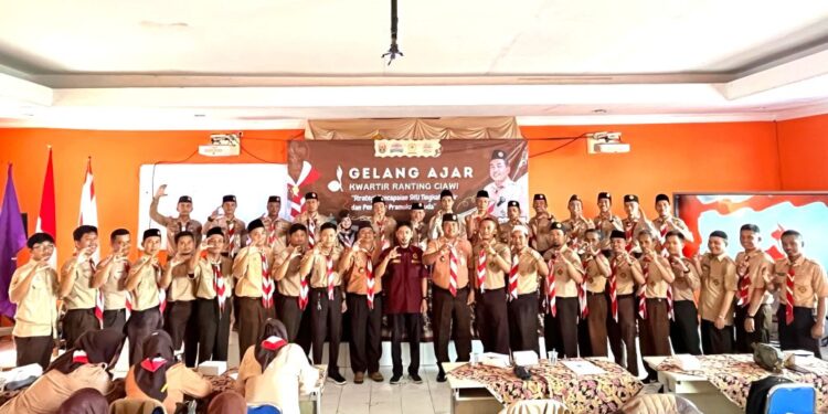 Upaya Tingkatkan Kualitas Pembina Pramuka Kwartir Ranting Ciawi Selenggarakan Gelang Ajar