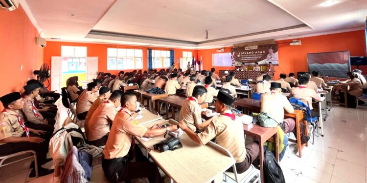 Upaya Tingkatkan Kualitas Pembina Pramuka Kwartir Ranting Ciawi Selenggarakan Gelang Ajar