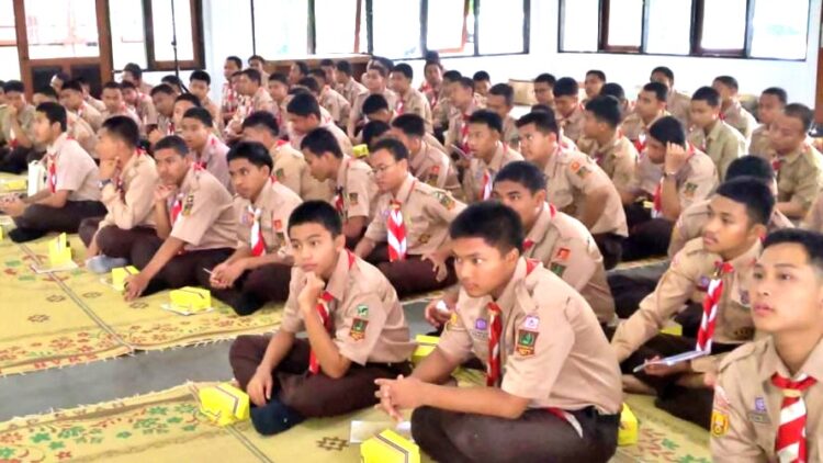 Kunjungi Kwarda DIY, Ratusan Penegak Ponpes Darul Muttaqien Bogor Diharapkan Bisa Kembangkan Diri dan Jadi Generasi Muda Yang Unggul
