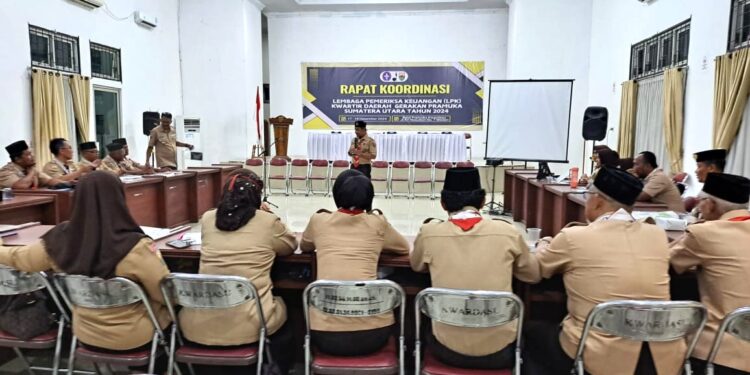 Rapat Koordinasi LPK Kwarda Sumut , Efektif, Efisiensi dan Akuntabel