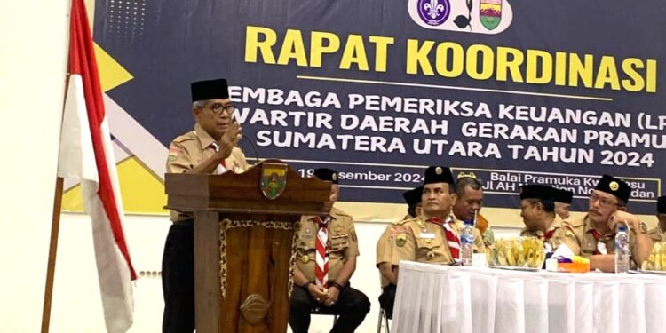 Rapat Koordinasi LPK Kwarda Sumut , Efektif, Efisiensi dan Akuntabel