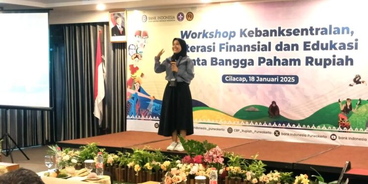 Bank Indonesia mengajak Pramuka Cilacap Cinta, Bangga dan Paham Rupiah