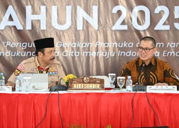 Kemendikdasmen Paparkan Penguatan Gerakan Pramuka dalam Rakernas 2025