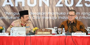 Kemendikdasmen Paparkan Penguatan Gerakan Pramuka dalam Rakernas 2025