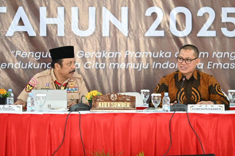 Kemendikdasmen Paparkan Penguatan Gerakan Pramuka dalam Rakernas 2025