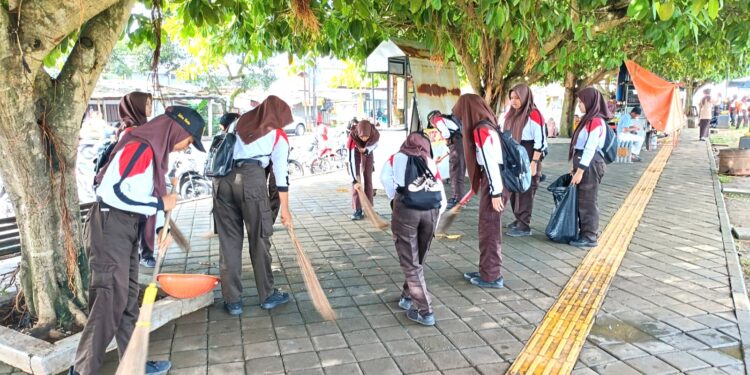 Ratusan Pramuka Banyumas Bergerak Bersama dalam Aksi Jemput Sampah Untuk Lingkungan Bersih