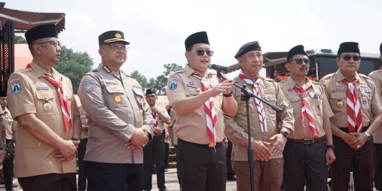 Kwarda Pramuka Jatim Bersama Lintas Sektor, Gelar Pameran Pramuka Produktif: Edukasi Makan Bergizi Gratis dan Pendistribusian 12.600 Makanan Untuk Semua