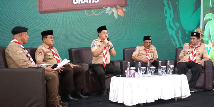 Kwarda Pramuka Jatim Bersama Lintas Sektor, Gelar Pameran Pramuka Produktif: Edukasi Makan Bergizi Gratis dan Pendistribusian 12.600 Makanan Untuk Semua