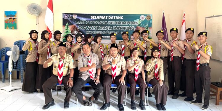 Kwartir Ranting Cepu Gelar Latihan Dasar Kepemimpinan (LDK) Untuk Calon Anggota Dewan Kerja Ranting Cepu