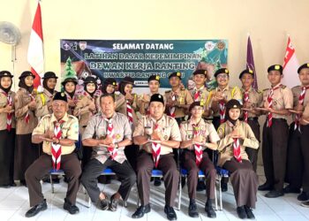 Kwartir Ranting Cepu Gelar Latihan Dasar Kepemimpinan (LDK) Untuk Calon Anggota Dewan Kerja Ranting Cepu