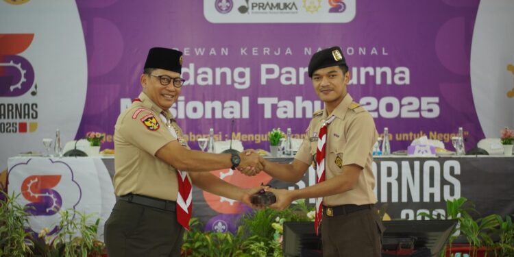 Ketua Kwarnas Gerakan Pramuka Buka Sidparnas 2025 Secara Resmi