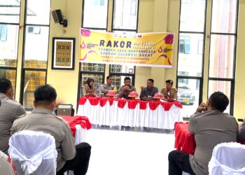 Ditbinmas Polda Sulbar Gelar Rakor Anev Pramuka Saka Bhayangkara Tahun 2024 Dan Rencana Kegiatan Tahun 2025
