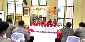 Ditbinmas Polda Sulbar Gelar Rakor Anev Pramuka Saka Bhayangkara Tahun 2024 Dan Rencana Kegiatan Tahun 2025