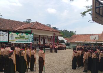 Pramuka Penggalang SMP Negeri 4 Kedungbanteng Laksanakan Pencapaian SKU