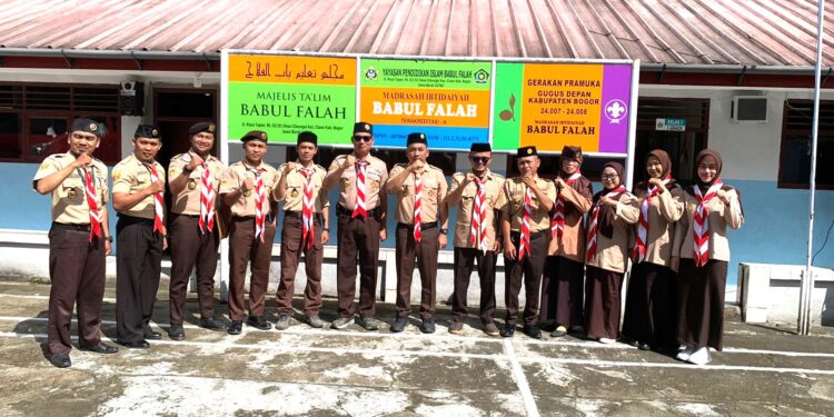 Kwartir Ranting Ciawi Lantik Majelis Pembimbing Dan Pengurus Gugusdepan Pada Roadshow Tahun 2025