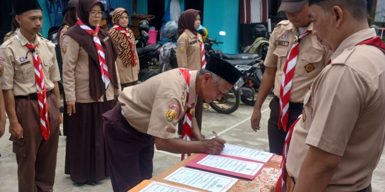 Kwartir Ranting Ciawi Lantik Majelis Pembimbing Dan Pengurus Gugusdepan Pada Roadshow Tahun 2025