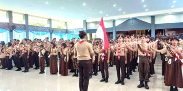 198 Pramuka Se-Kwarcab Sintang Capai Pramuka Garuda