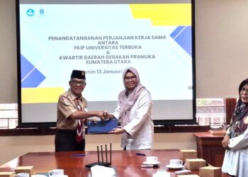 Kwarda Sumut dan FKIP UT Tandatangani Perjanjian Kerja Sama