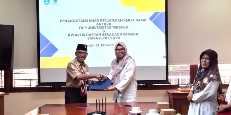 Kwarda Sumut dan FKIP UT Tandatangani Perjanjian Kerja Sama