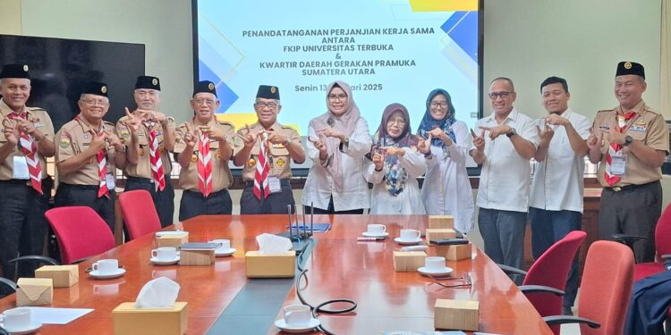 Kwarda Sumut dan FKIP UT Tandatangani Perjanjian Kerja Sama