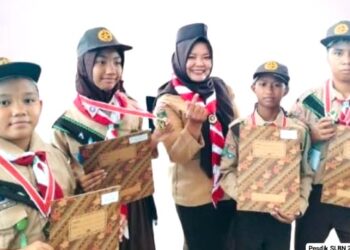 4 Pramuka Siaga Berkebutuhan Khusus Capai Pramuka Garuda