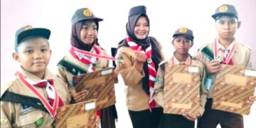 4 Pramuka Siaga Berkebutuhan Khusus Capai Pramuka Garuda
