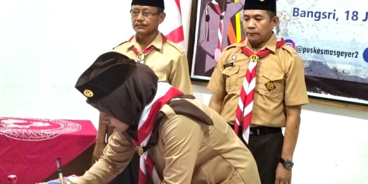 Pangkalan Saka Bakti Husada Geyer Dikukuhkan