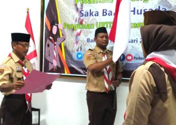 Pangkalan Saka Bakti Husada Geyer Dikukuhkan