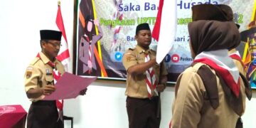 Pangkalan Saka Bakti Husada Geyer Dikukuhkan