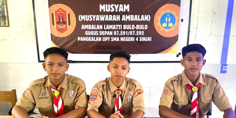 Pramuka SMAN 4 Sinjai Ambalan Lamatti Bulo-Bulo Sukses Selenggarakan Musyawarah Ambalan, Memperkuat Kepemimpinan dan Kebangsaan