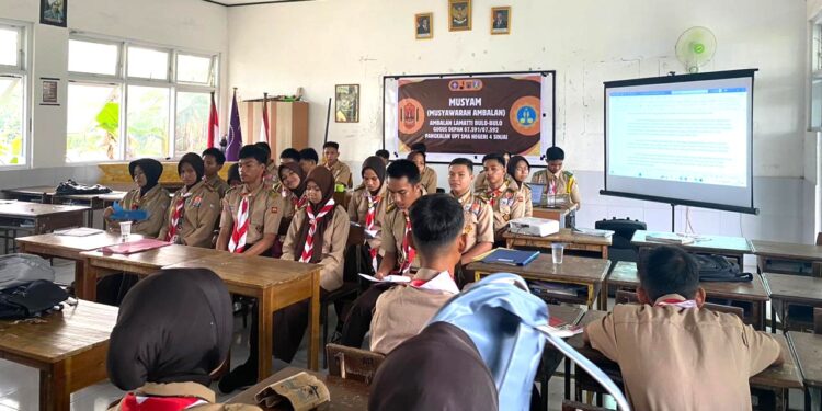 Pramuka SMAN 4 Sinjai Ambalan Lamatti Bulo-Bulo Sukses Selenggarakan Musyawarah Ambalan, Memperkuat Kepemimpinan dan Kebangsaan