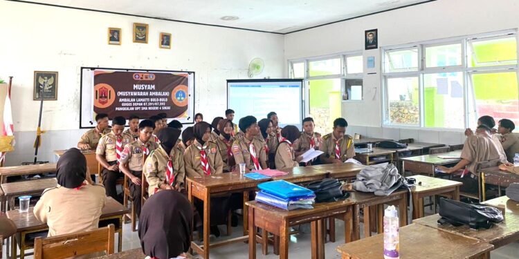 Pramuka SMAN 4 Sinjai Ambalan Lamatti Bulo-Bulo Sukses Selenggarakan Musyawarah Ambalan, Memperkuat Kepemimpinan dan Kebangsaan